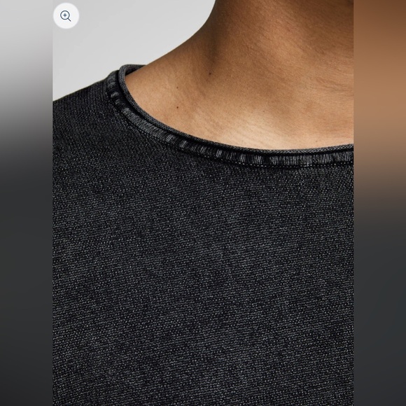 JACK & JONES JJELEO KNIT CREW NECK NOOS CAVIAR S - Picture 6 of 10